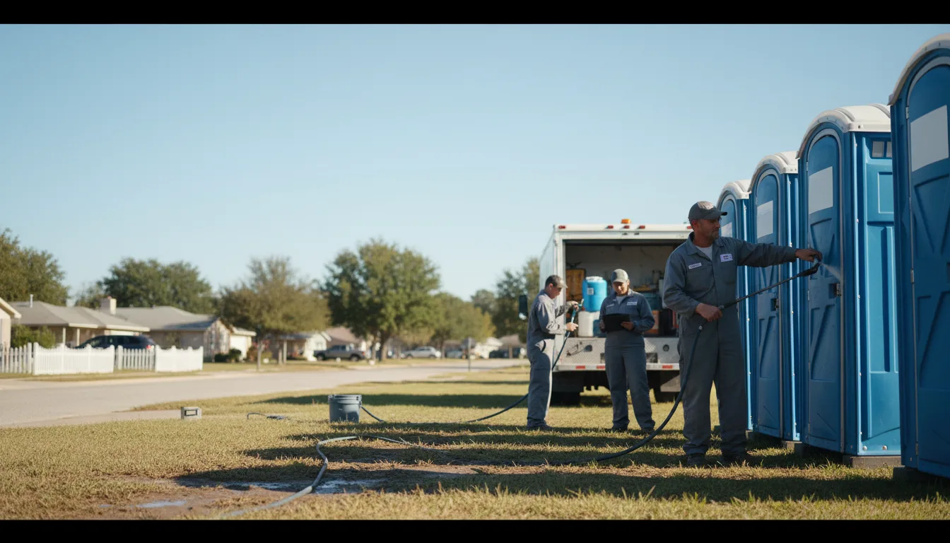 Long-Term Portable Toilet Rental in Amagon, AR near me